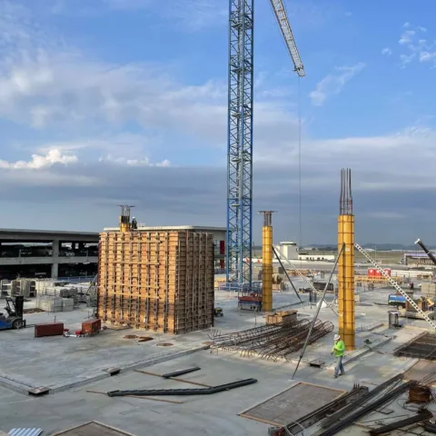 BNA Hilton Hotel Construction