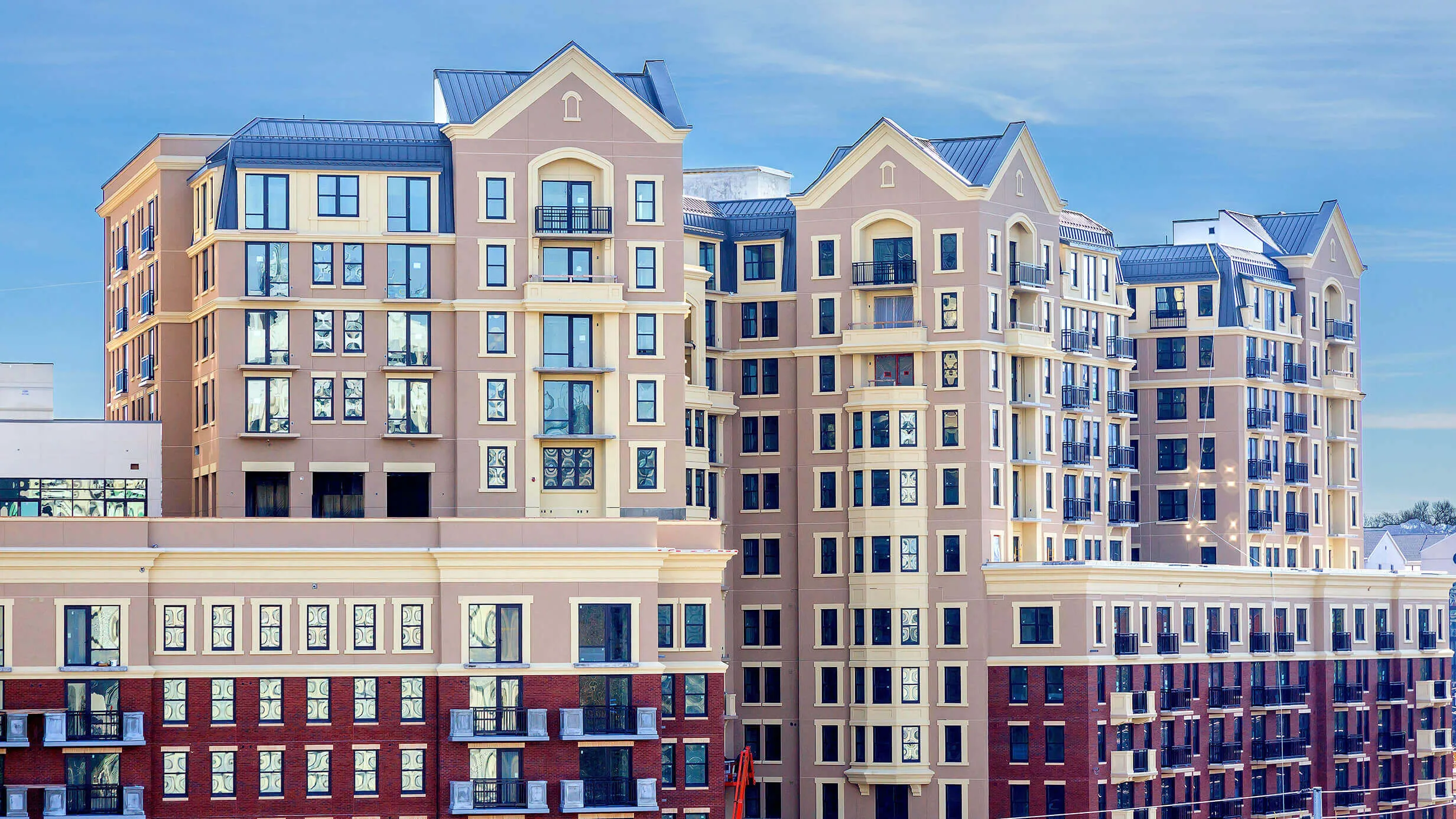 Aertson mixed used building completed construction